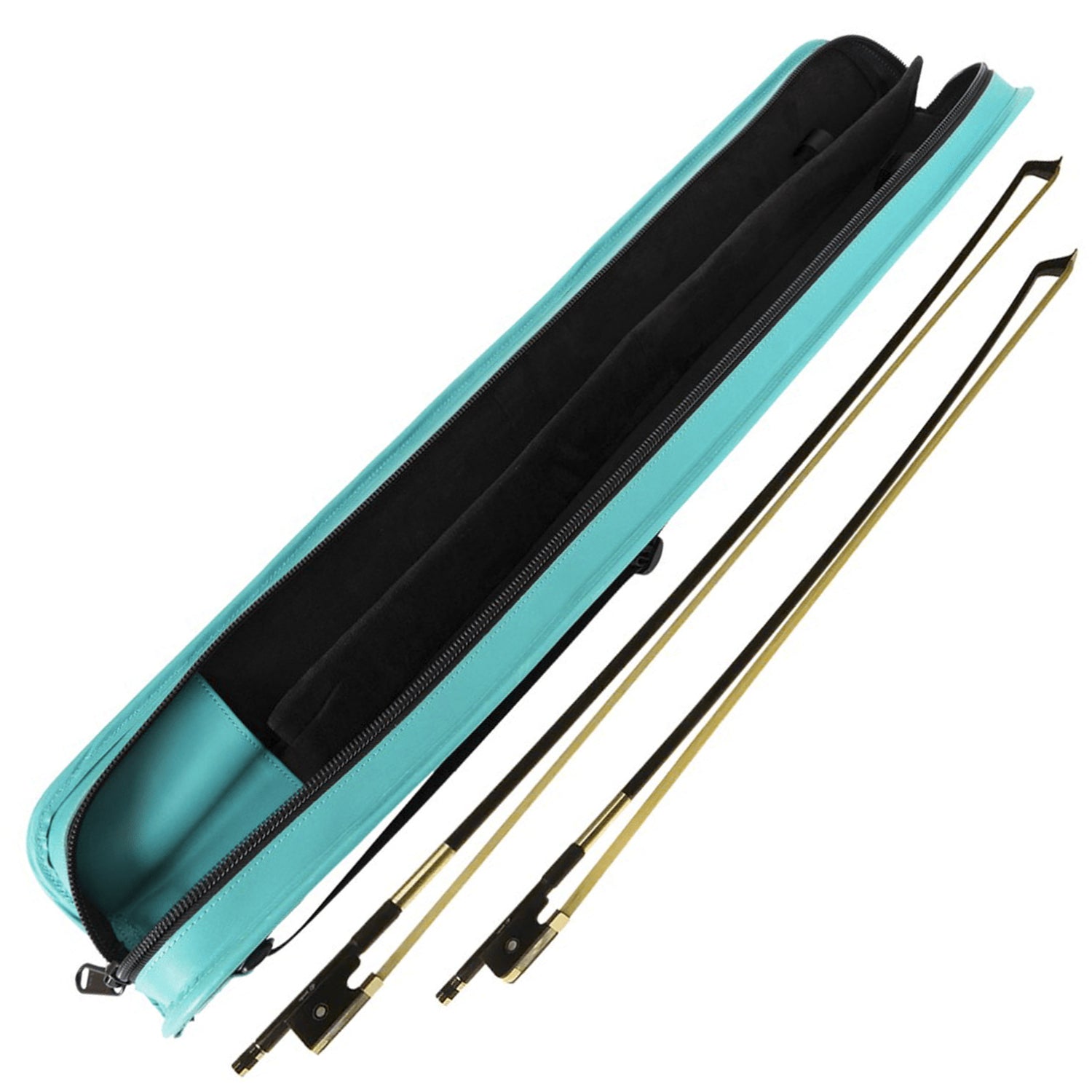Bass Bow Case - Double | Crazy Horse Leather