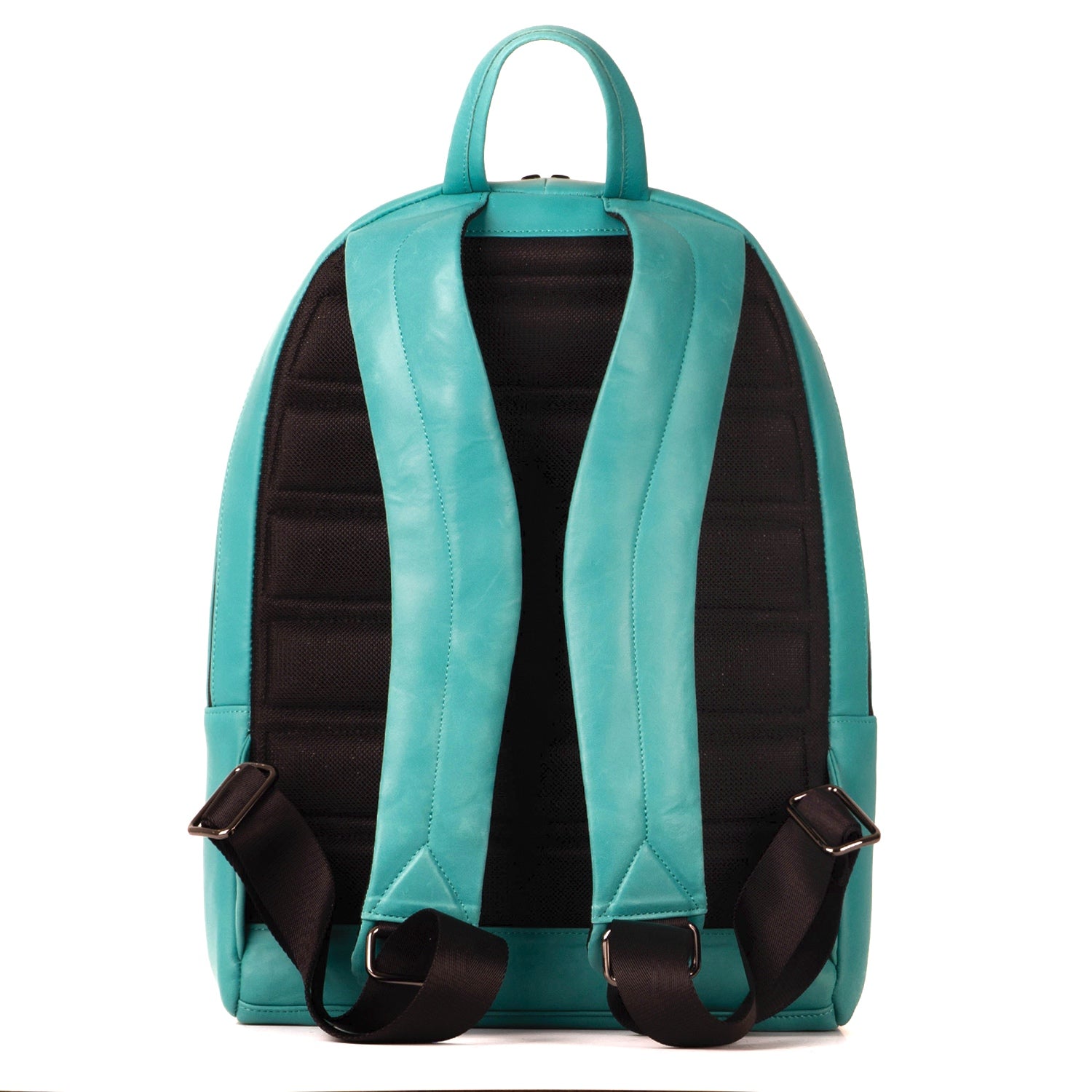 City Backpack With Padded Shoulder Straps Crazy Horse Leather