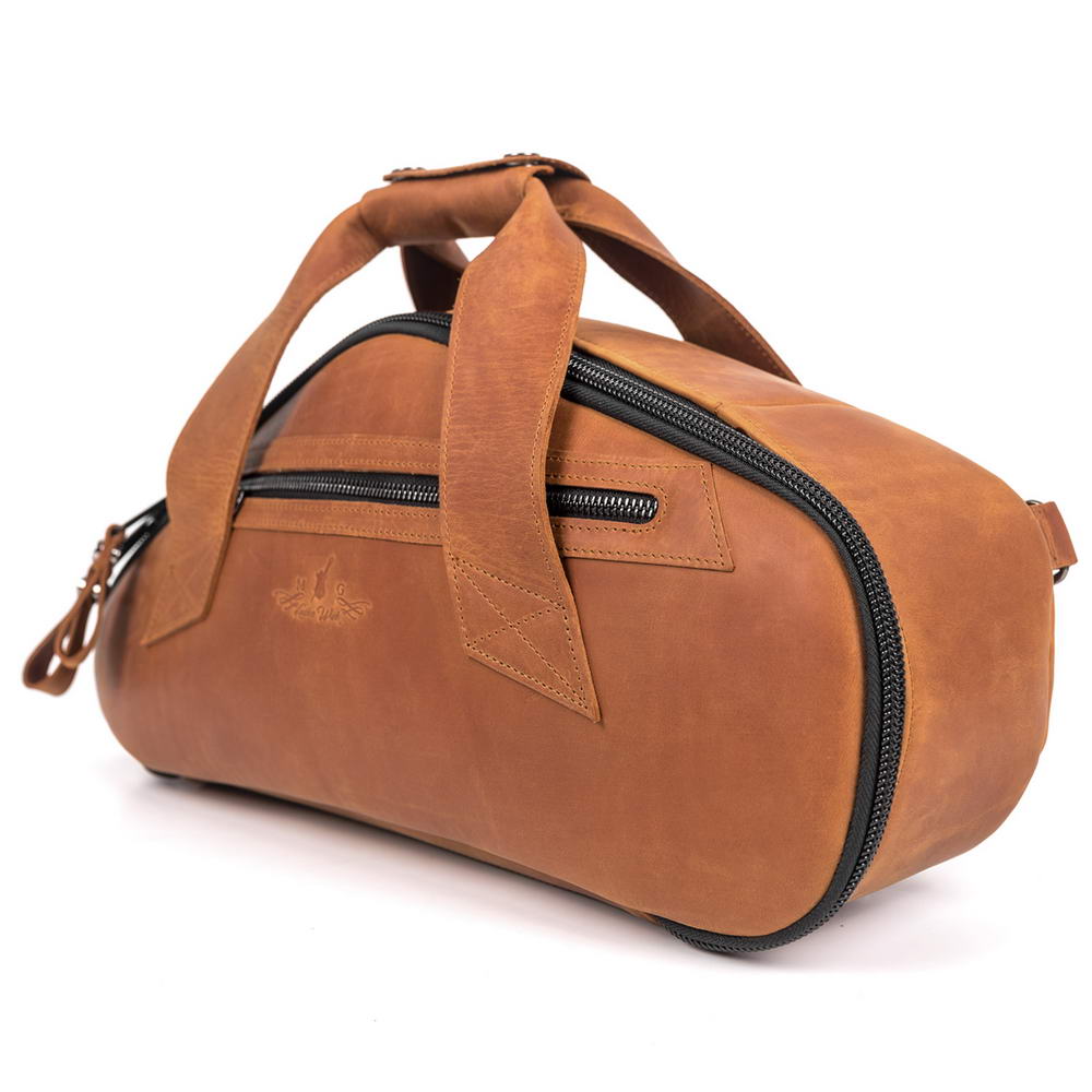 2-in-1 Curved Soprano Sax Set: Gig Bag & Neck Strap