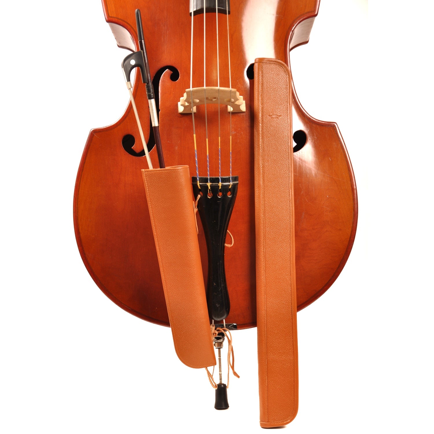 Double Bass Bow Quiver | Single Bow Case - Flotar Leather