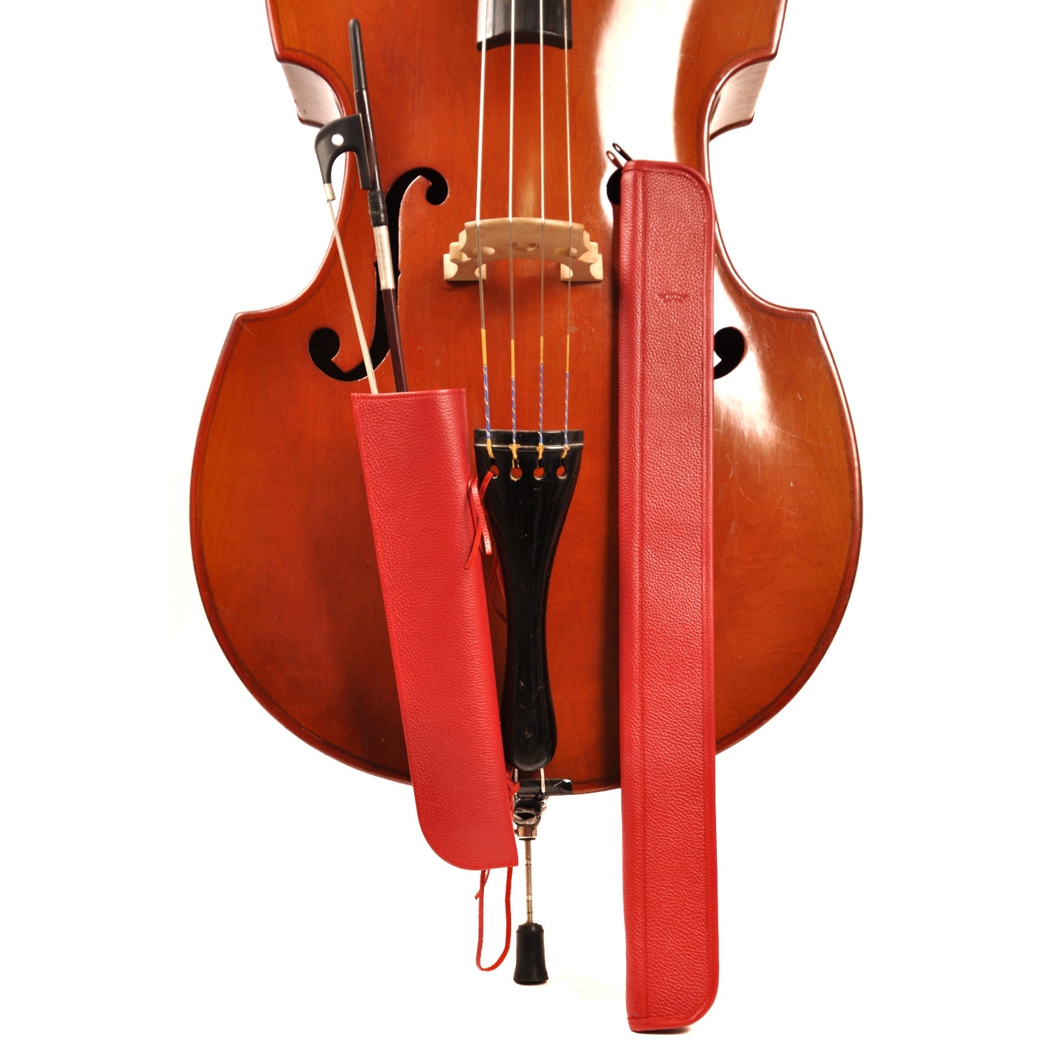 Double Bass Bow Quiver | Single Bow Case - Flotar Leather