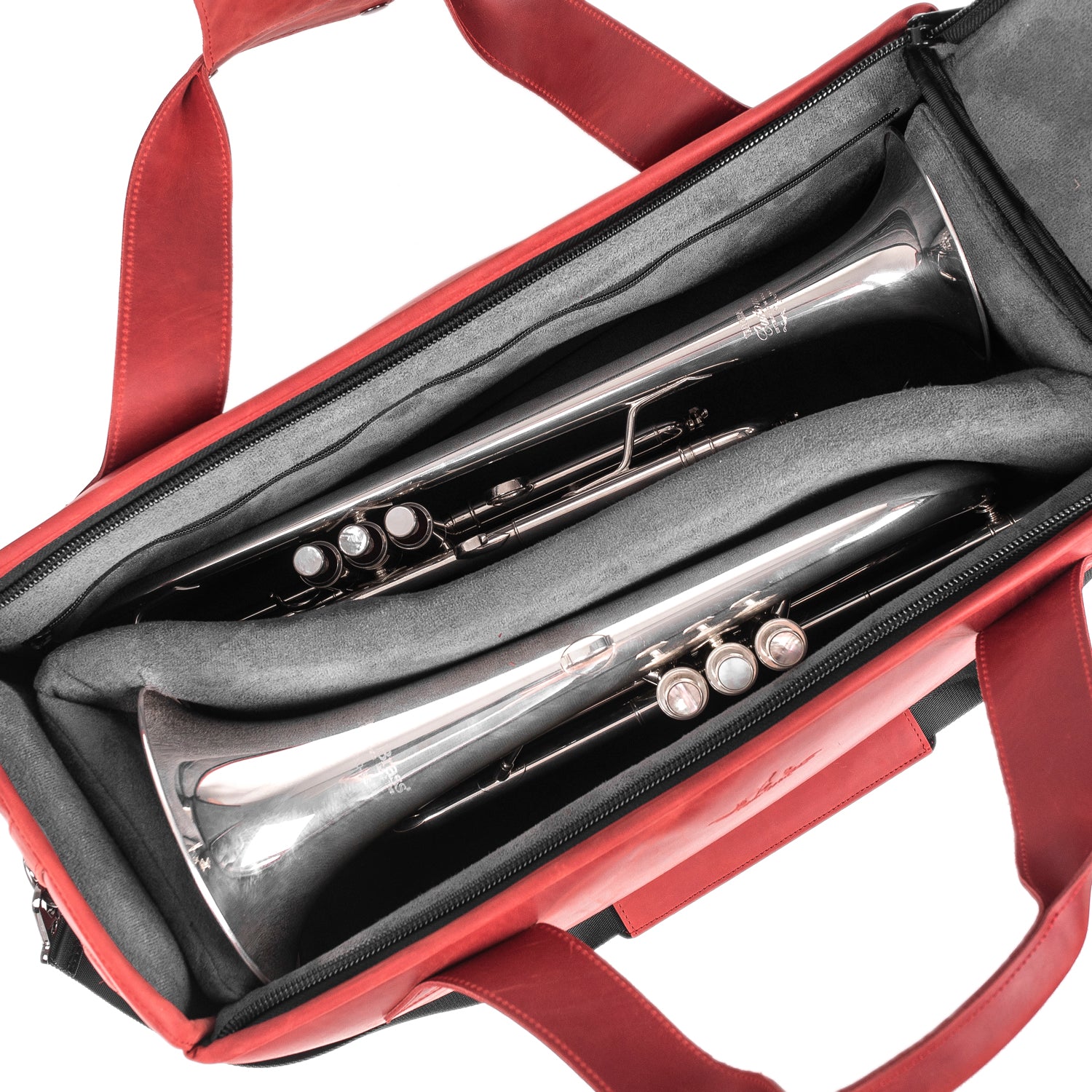 Trumpet Gig Bag | Double/Triple Case - Crazy Horse Leather