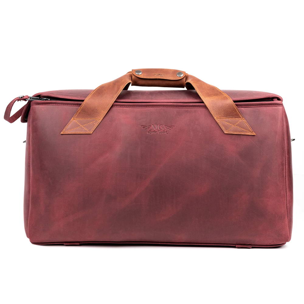 Trumpet Gig Bag | Double/Triple Case - Two-Tone Crazy Horse Leather