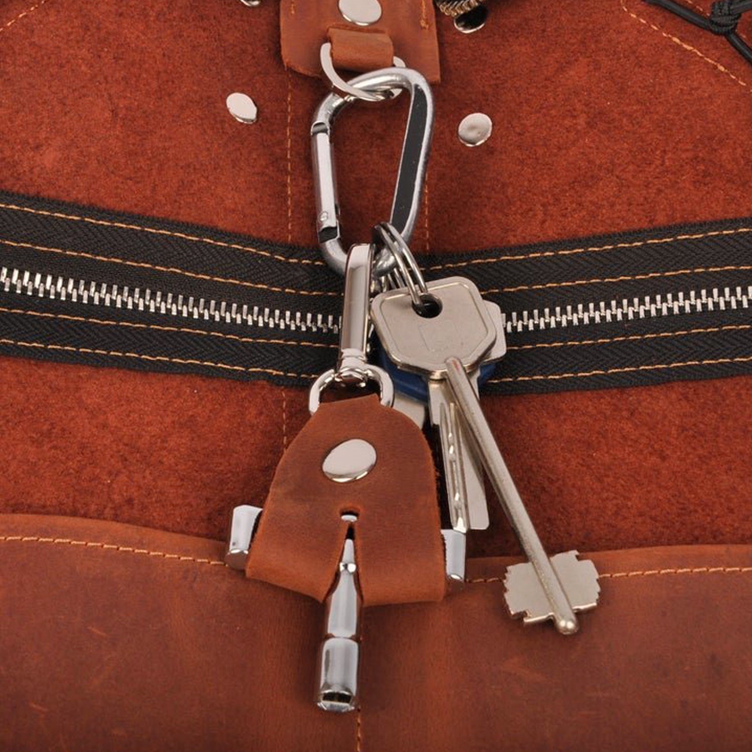 Drum Key Holder | Crazy Horse Leather