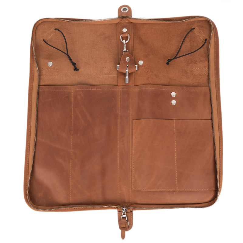 Drumsticks Crazy Horse leather Bag MG Leather Work