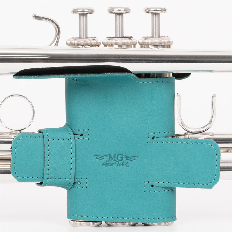 Durable Leather Valve Guard for Trumpet MG