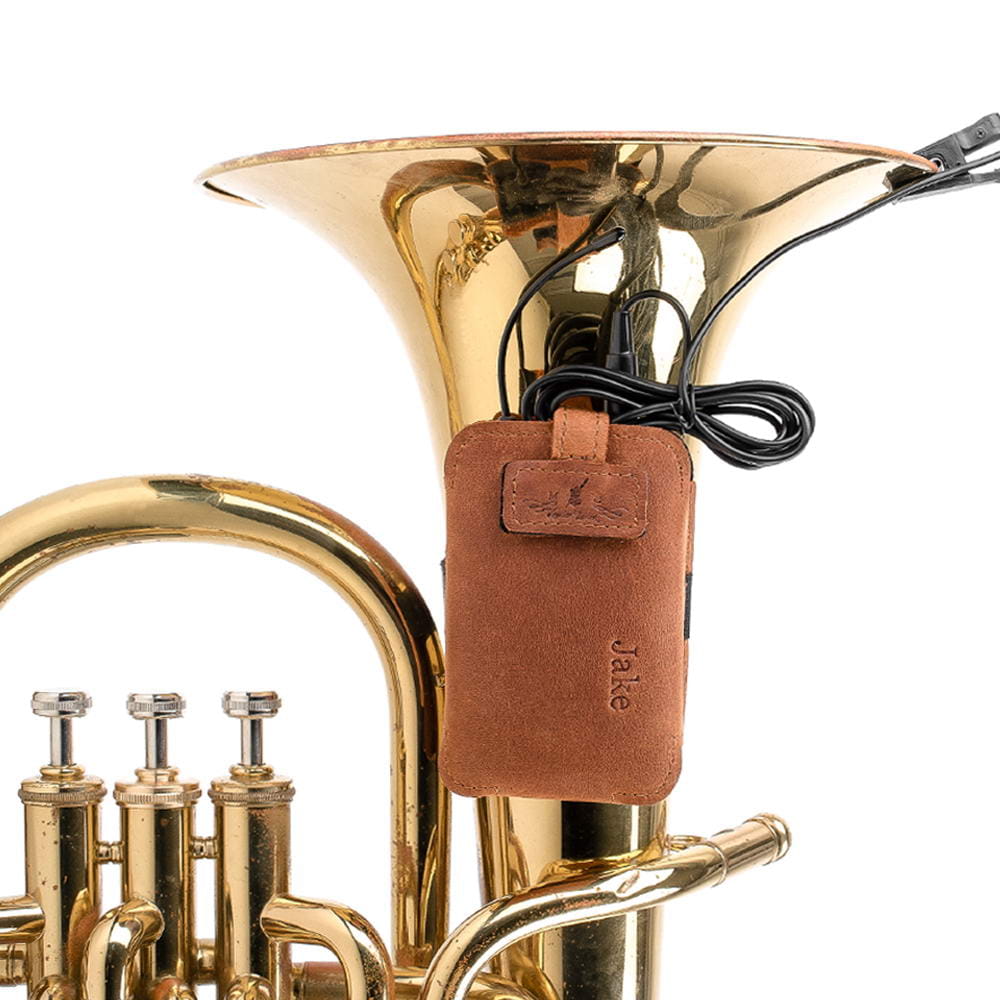 Euphonium Wireless Transmitter Holder | Crazy Horse Leather