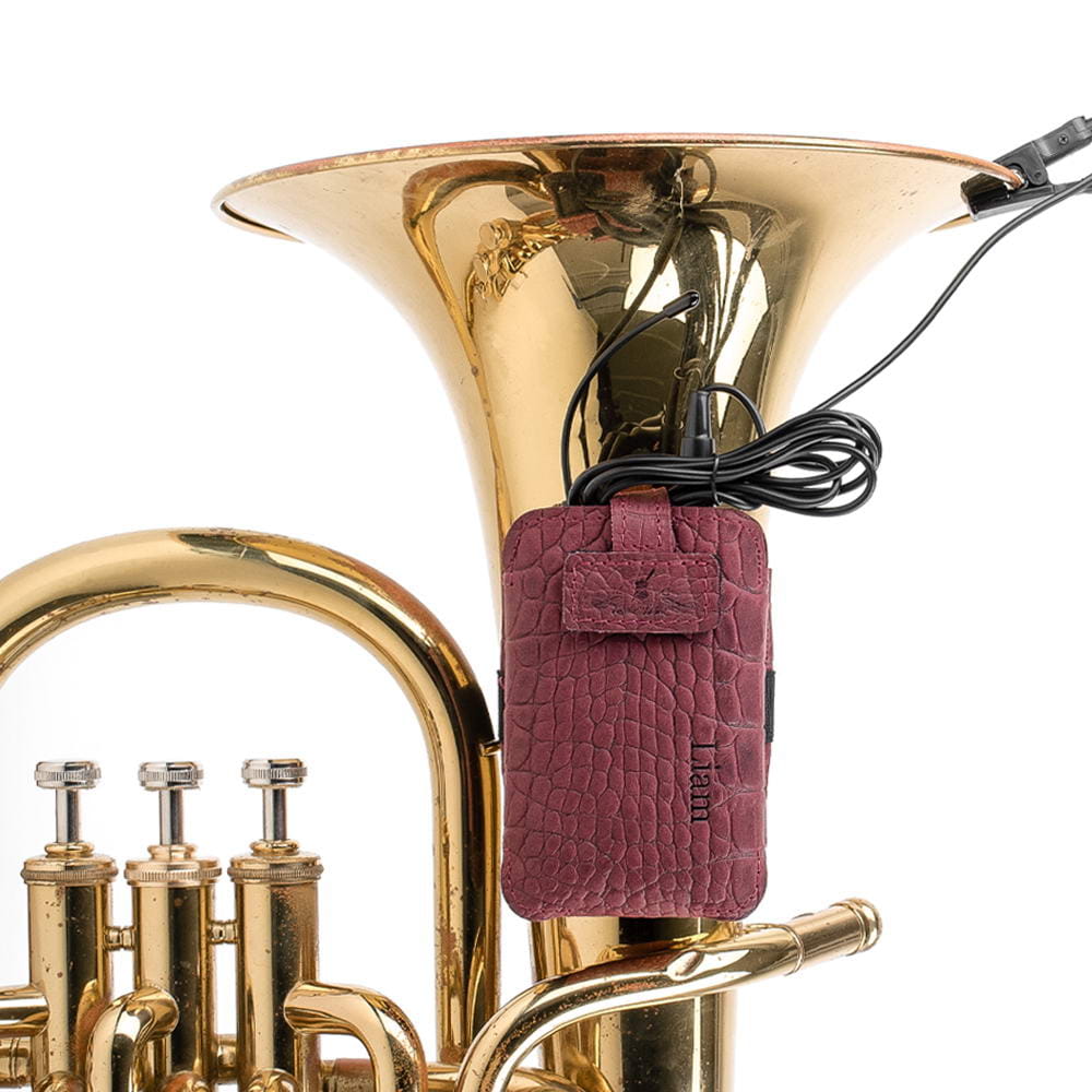 Euphonium Wireless Transmitter Holder | Reptile Leather