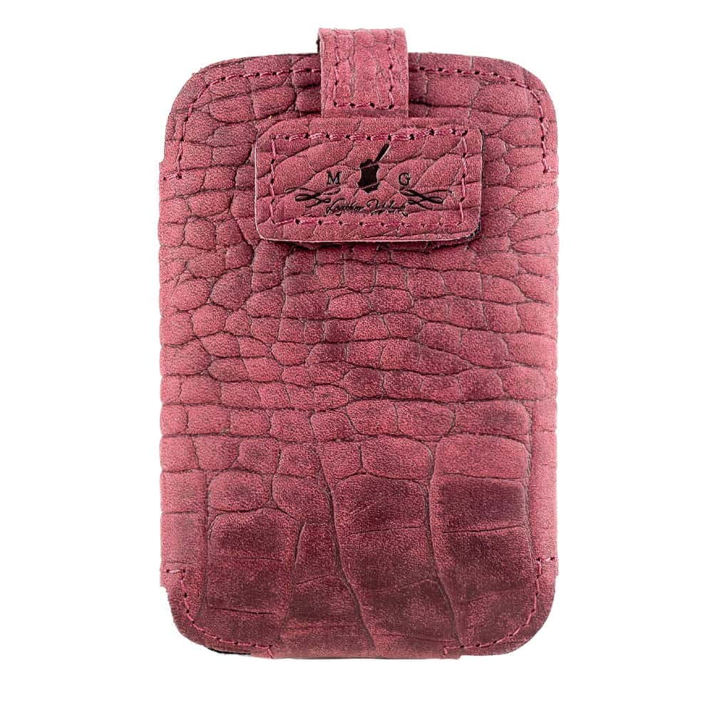 Flugelhorn Wireless Microphone Transmitter Holder | Reptile Leather