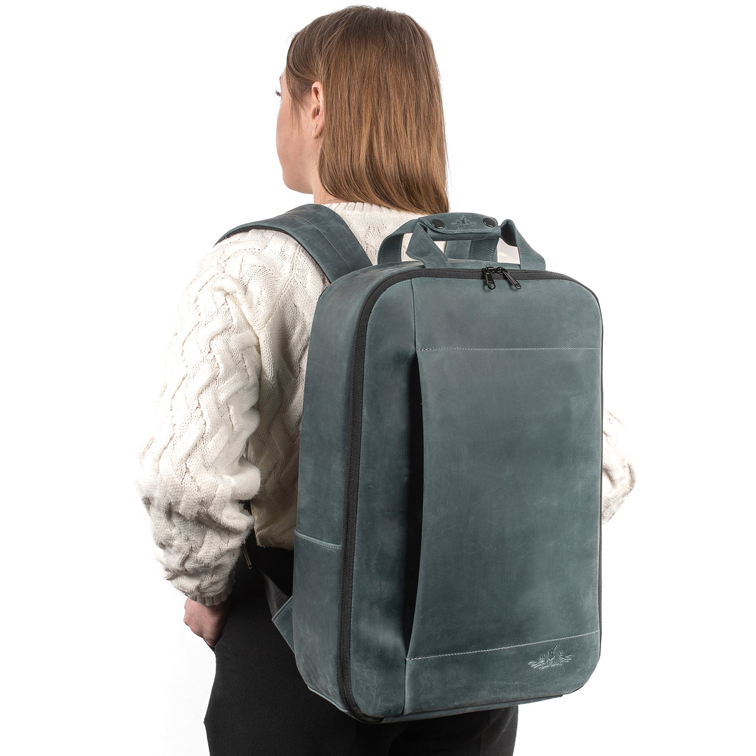 Flute Backpack | Crazy Horse Leather