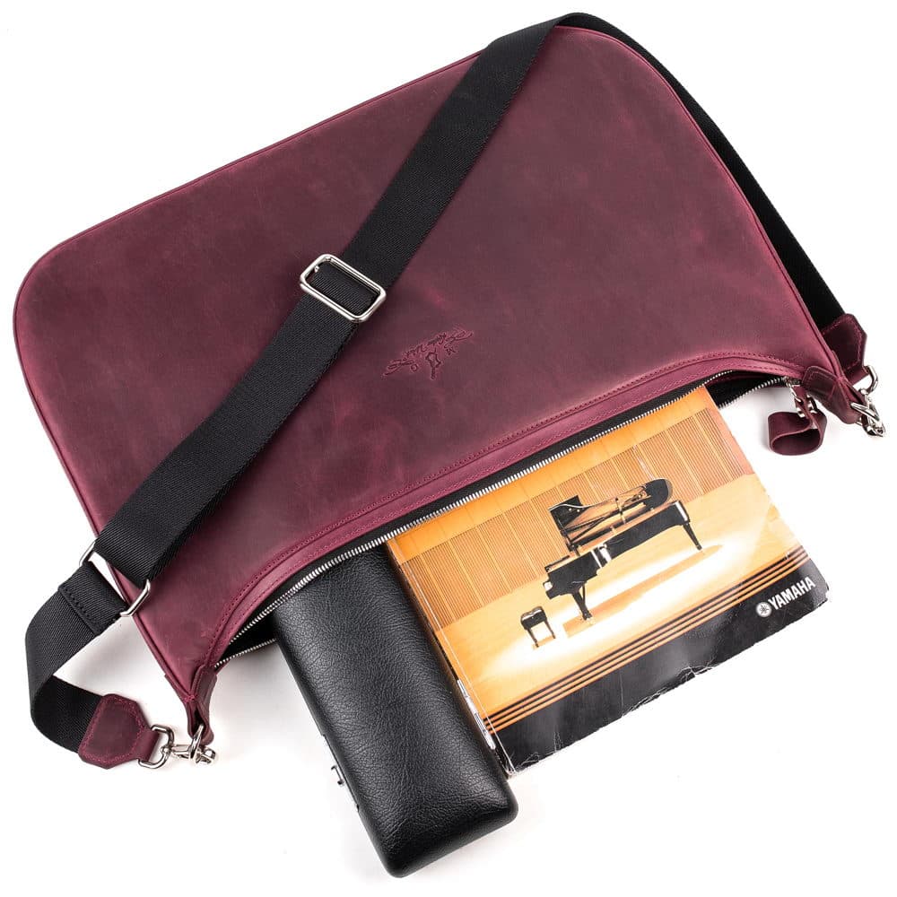 Flute and Piccolo Flute Bag | Crazy Horse Leather
