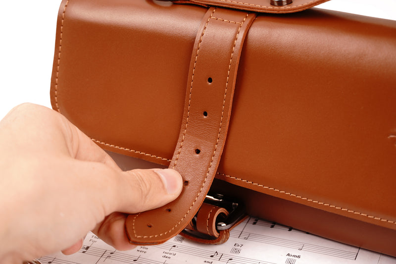 Luxury Leather Flute Bag