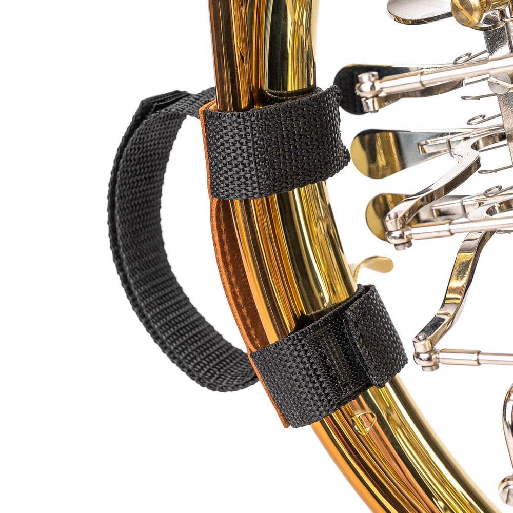 3-in-1 French Horn XL Set: Hand Strap, Hand Guard & Double Mouthpiece Pouch