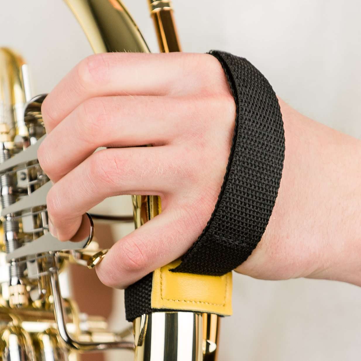 French Horn Hand Strap | Capra Leather