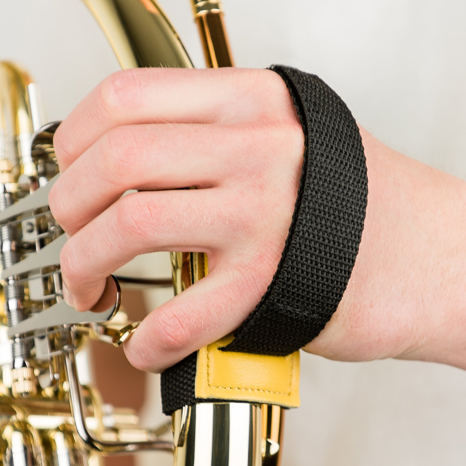 French Horn Hand Guard | Capra Leather