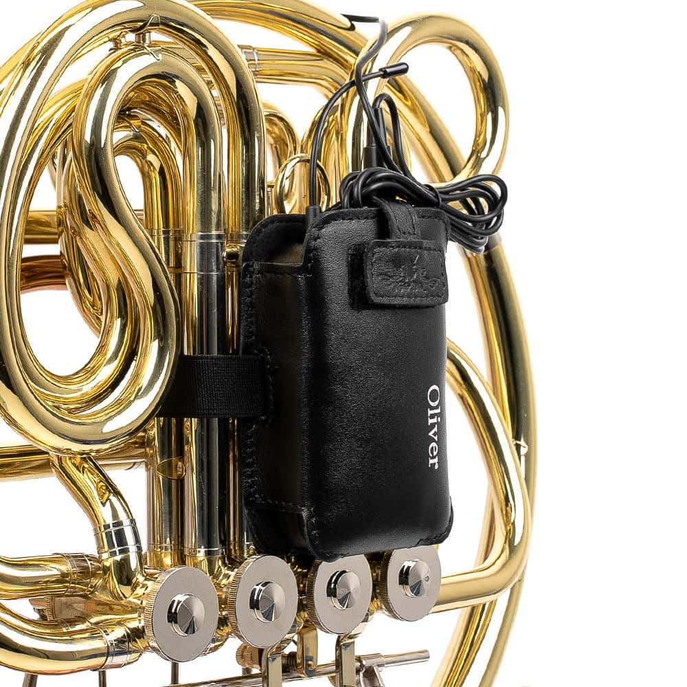 French Horn Wireless Transmitter Holder | Detroit Leather
