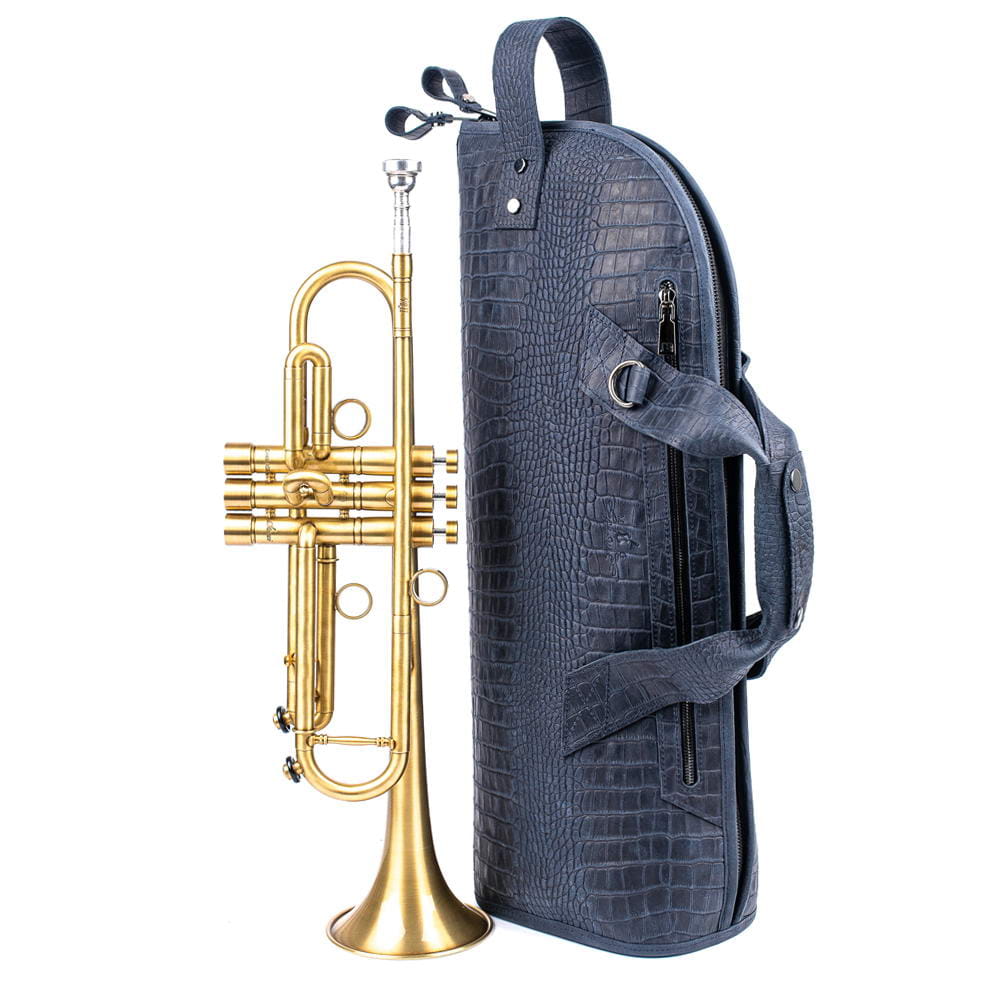 Trumpet Gig Bag | Single Case - Reptile Leather