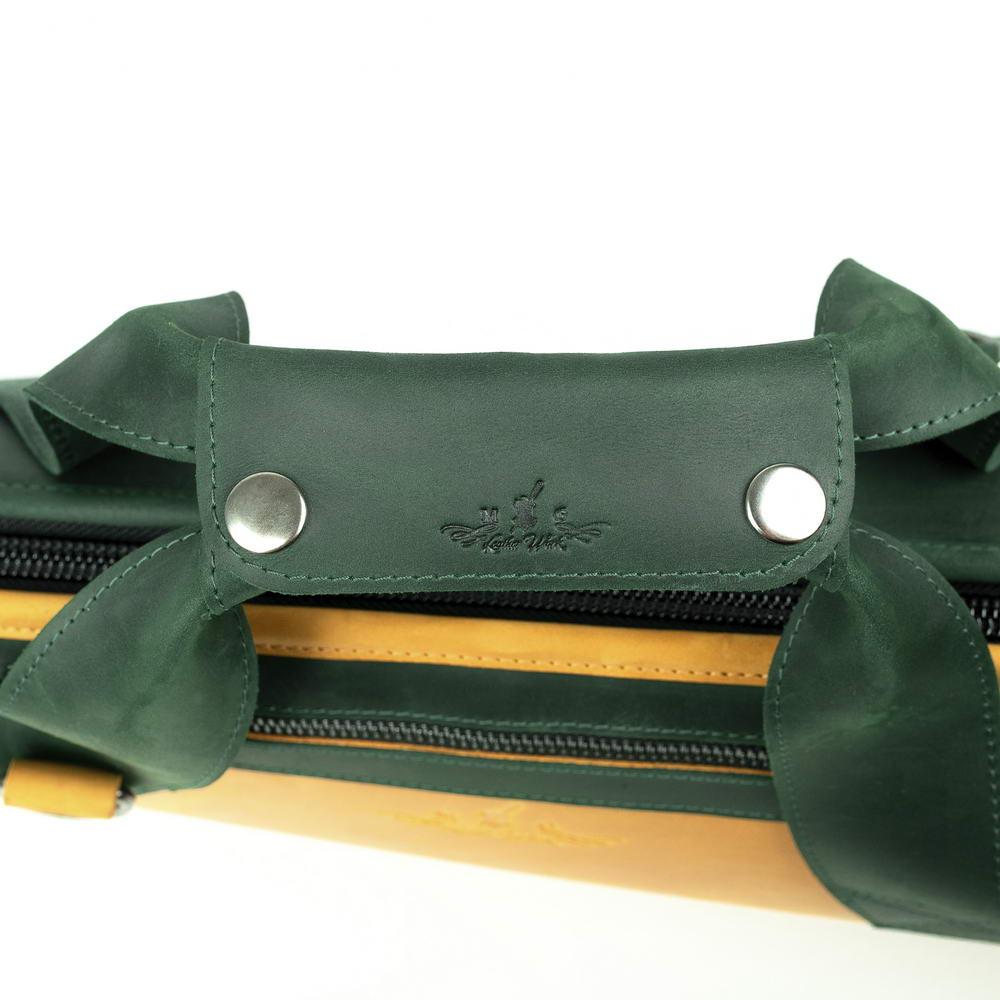 Trumpet Gig Bag | Single Case - Two-Tone Crazy Horse Leather