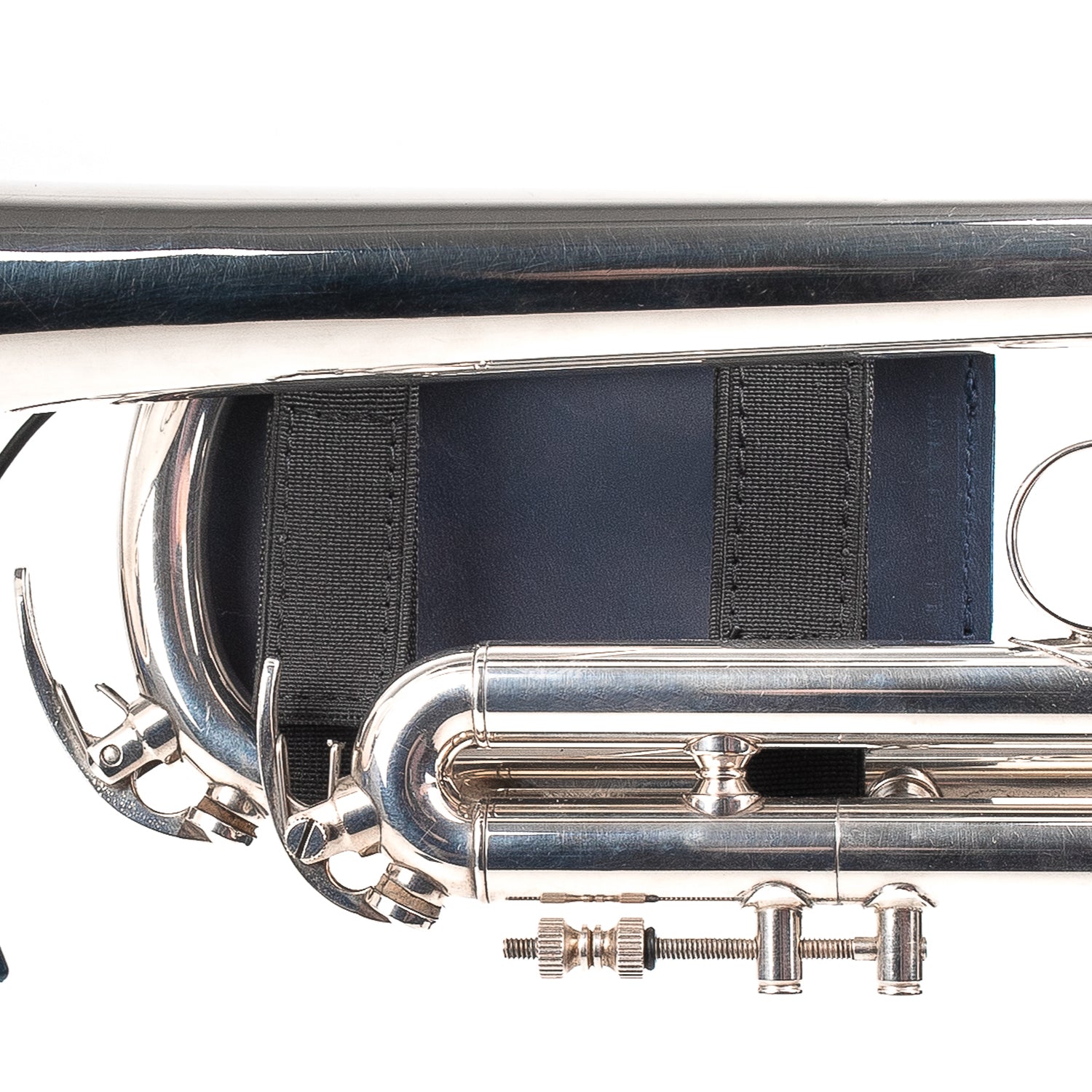 Trumpet Microphone Holder | Crazy Horse Leather