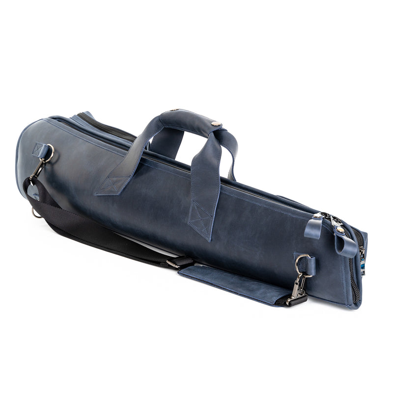 Leather Straight Soprano Saxophone Bag