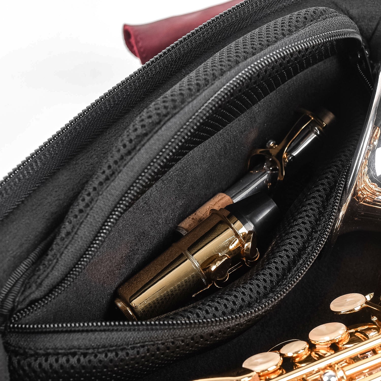 Curved Soprano Saxophone Gig Bag | Crazy Horse Leather