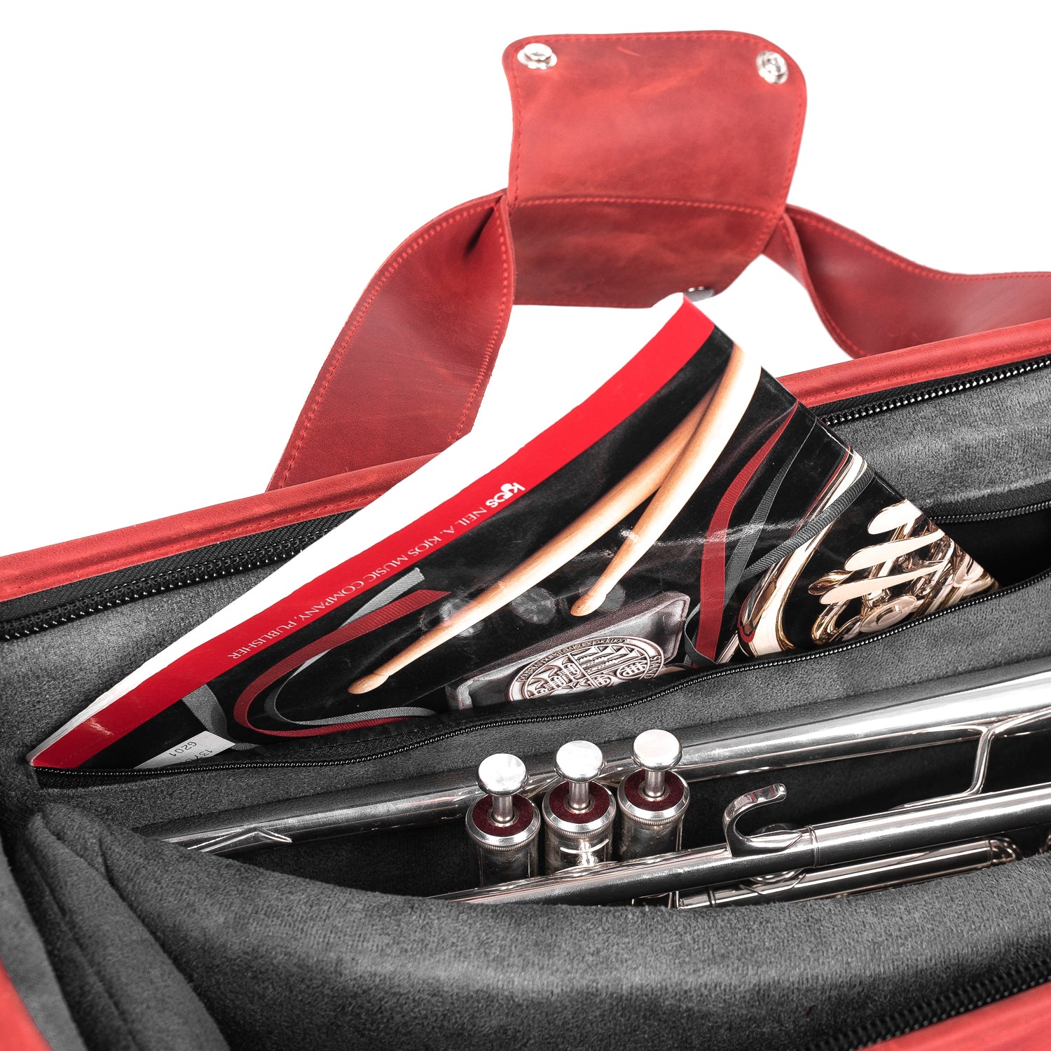 Trumpet Gig Bag | Double/Triple Case - Crazy Horse Leather