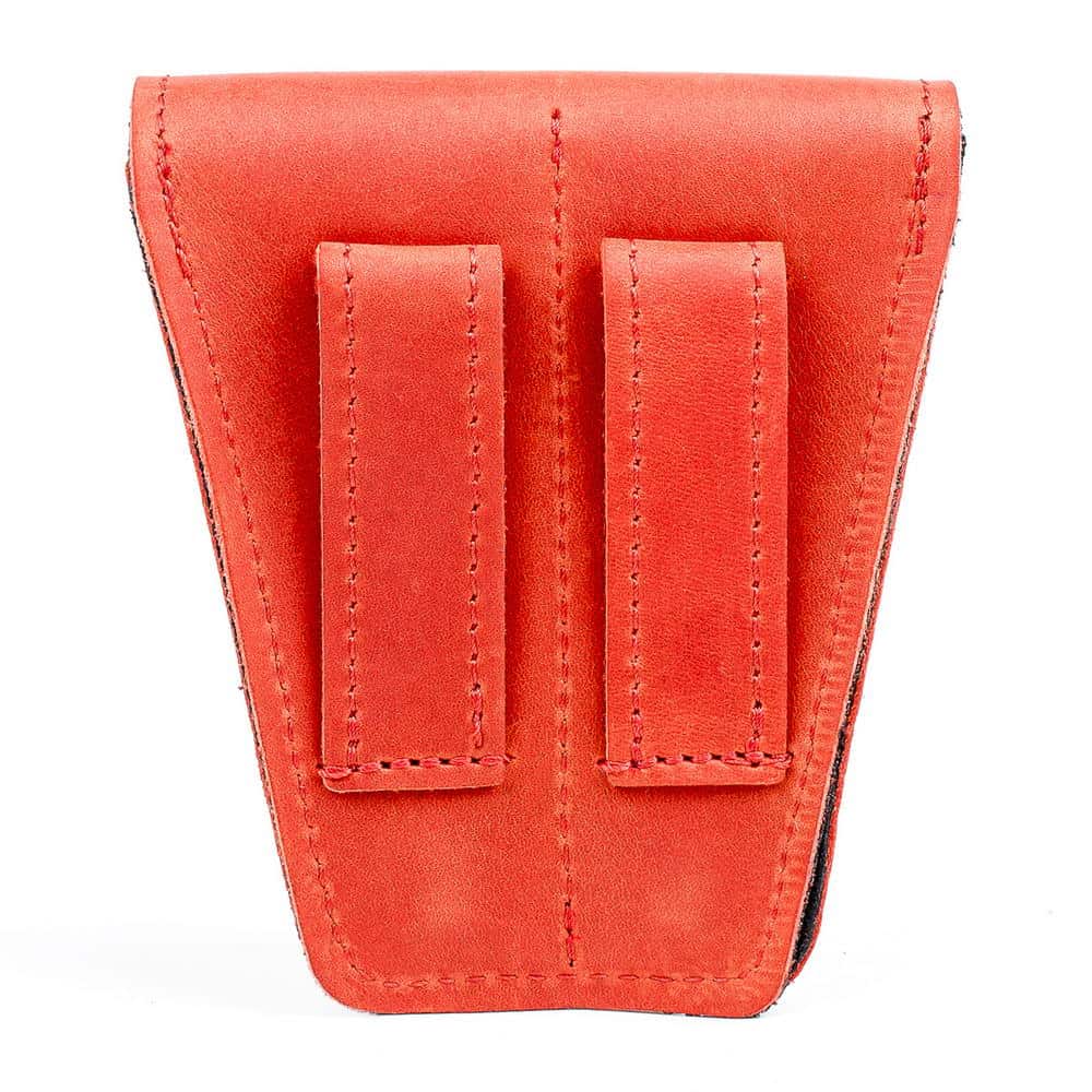Double Trumpet Mouthpiece Pouch | Crazy Horse Leather