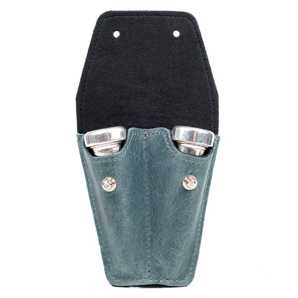 Double Trumpet Mouthpiece Pouch | Crazy Horse Leather