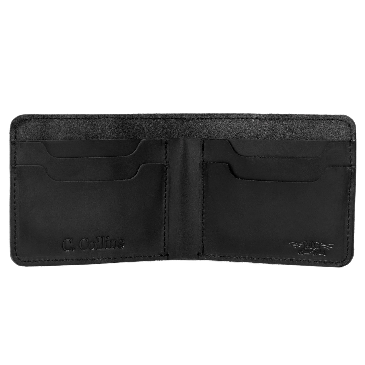 Wallet with Miles Print | Genuine Leather