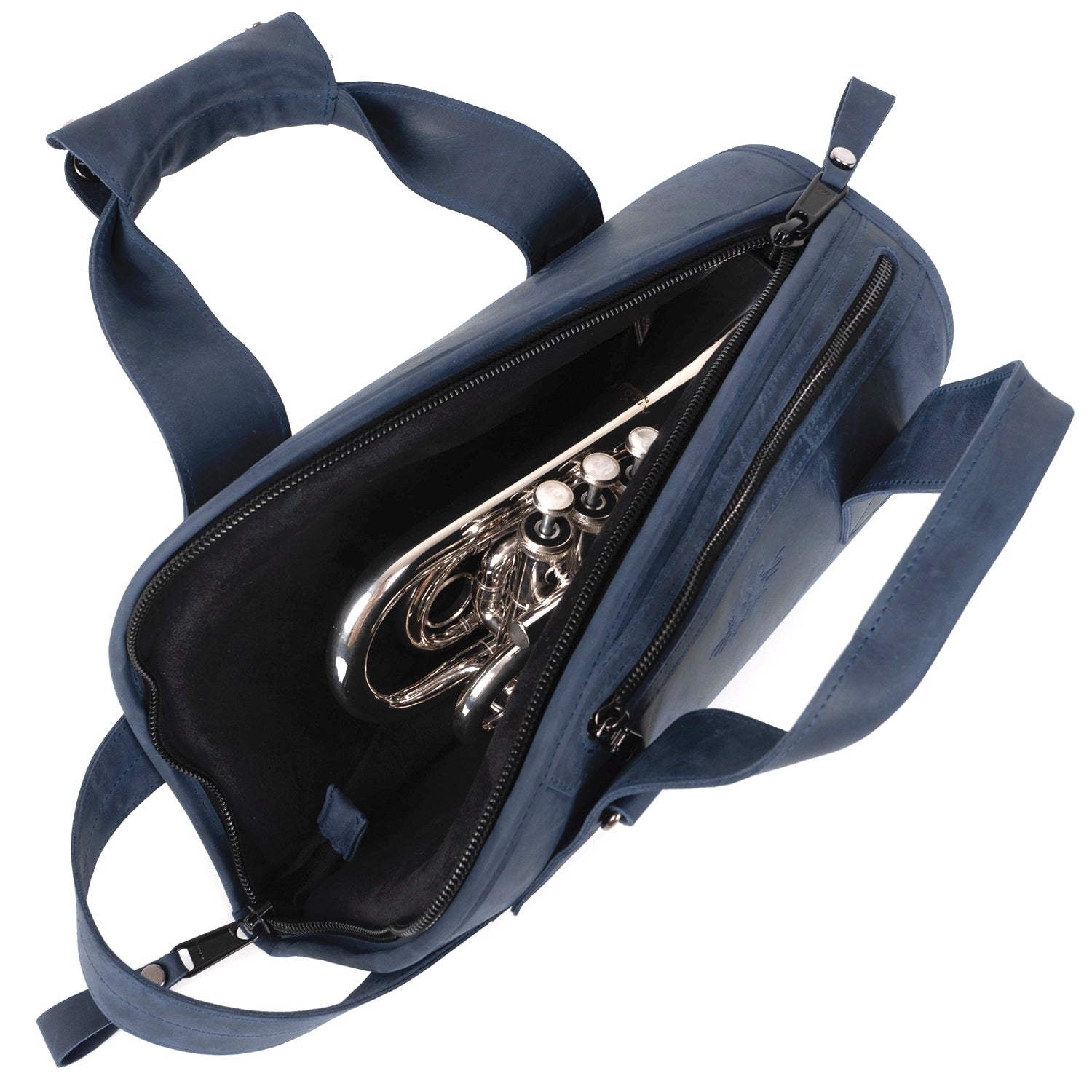 Pocket Trumpet Gig Bag | Crazy Horse Leather