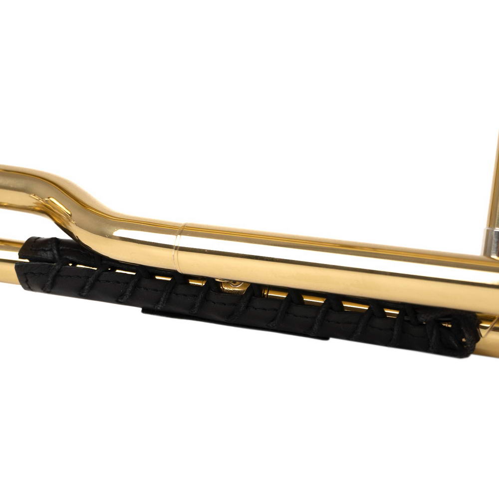 Trombone Neck Guard with Pencil Holder | Capra Leather