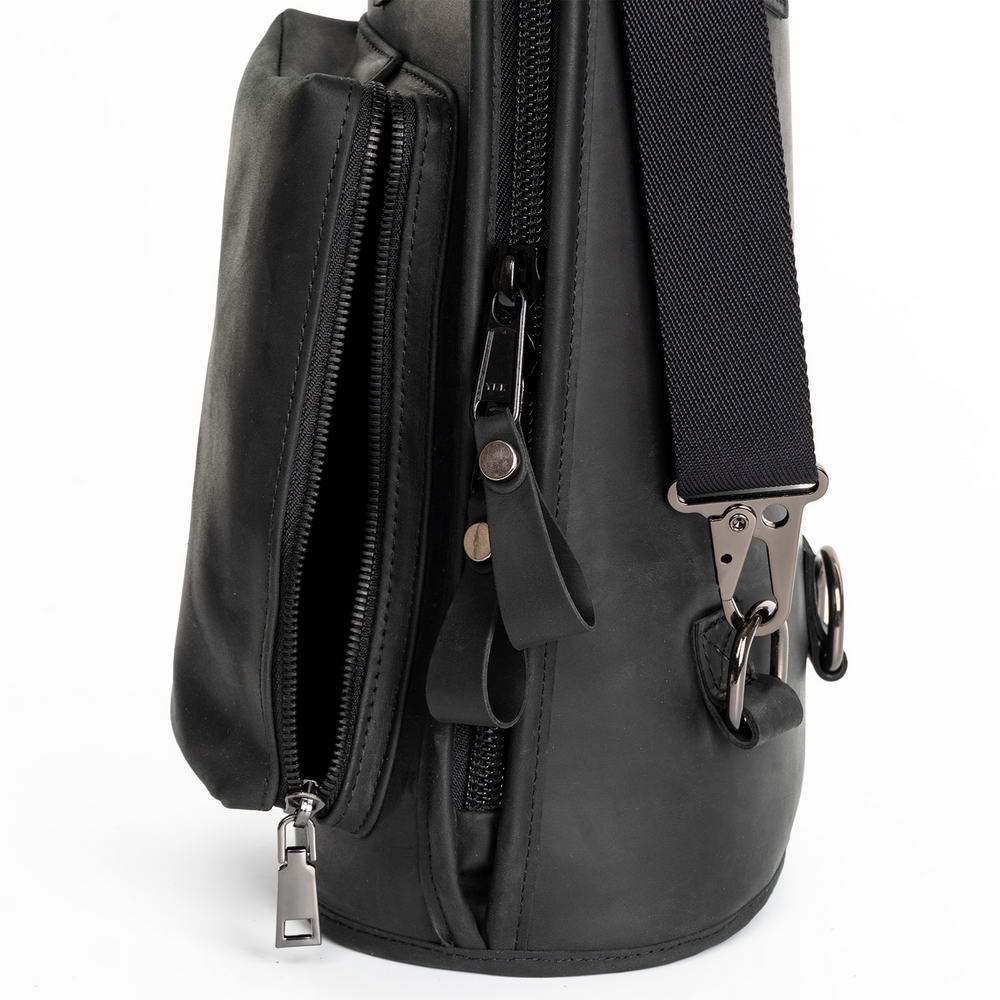 Straight Soprano Saxophone Gig Bag Crazy Horse Leather