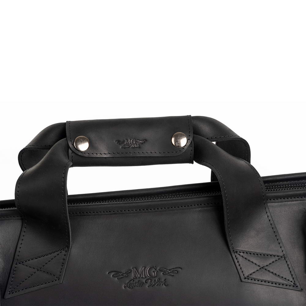Straight Soprano Saxophone Gig Bag Crazy Horse Leather