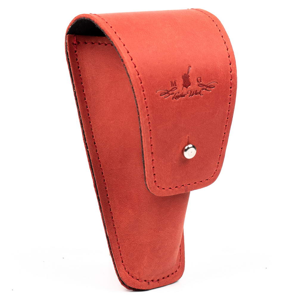 Single Trombone/Euphonium Mouthpiece Pouch | Crazy Horse Leather