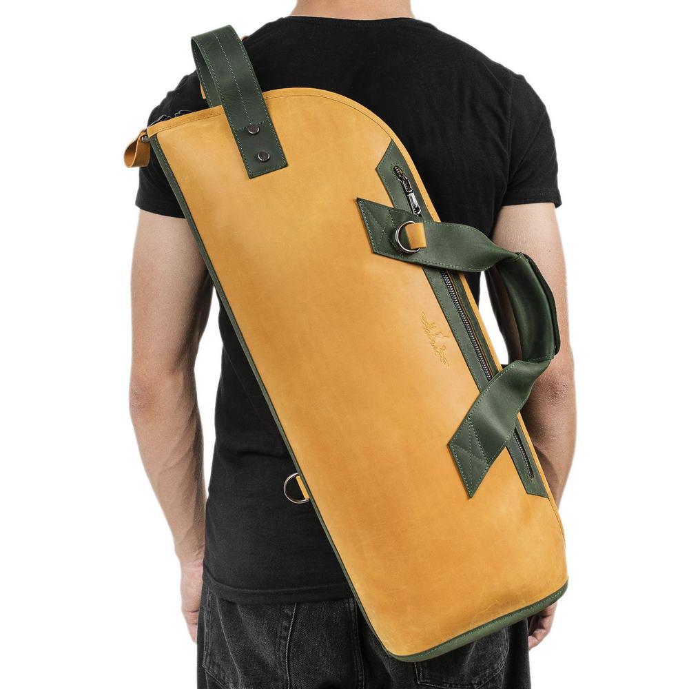 Trumpet Gig Bag | Single Case - Two-Tone Crazy Horse Leather