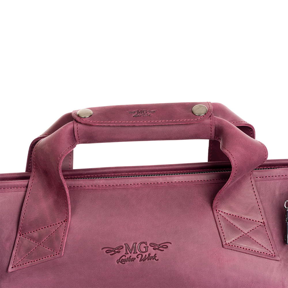 Straight Soprano Saxophone Gig Bag Crazy Horse Leather