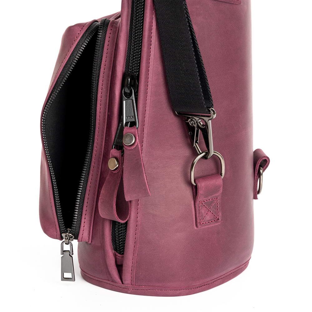 Straight Soprano Saxophone Gig Bag Crazy Horse Leather