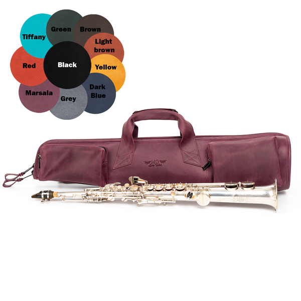 Compact Straight Soprano Saxophone Gig Bag