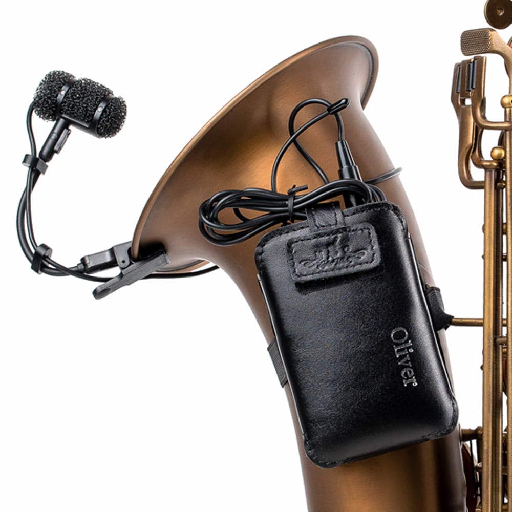 Saxophone Wireless Transmitter Pouch – Soprano, Alto, Tenor, Baritone | Detroit Leather