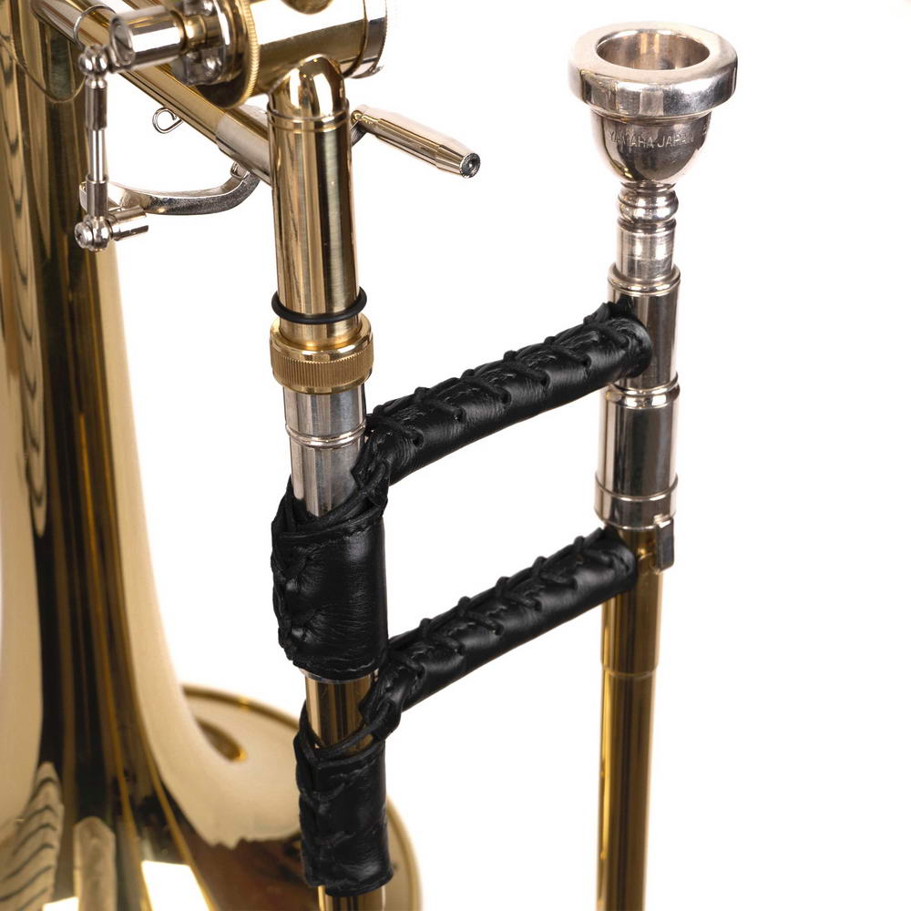 Set 2 in 1 Trombone Hand Guard and Leather Plunger Mute