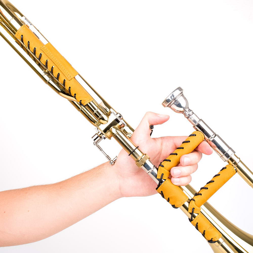 Trombone Hand and Neck Guards | Crazy Horse Leather