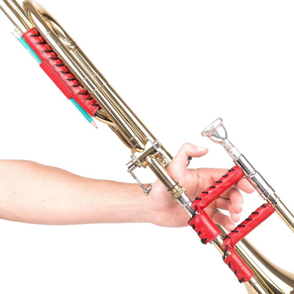 Trombone Hand and Neck Guards | Capra Leather