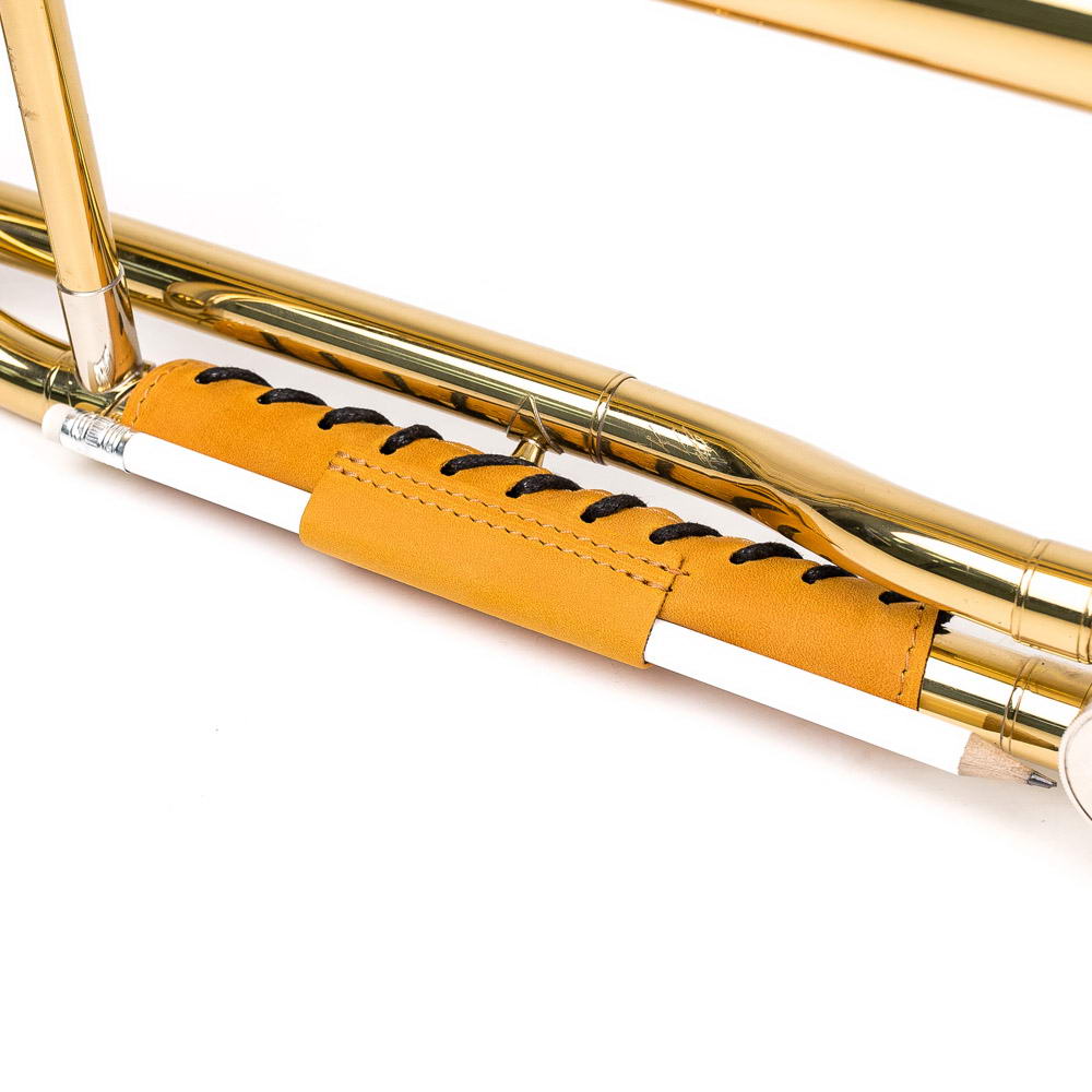 Trombone Hand and Neck Guards | Crazy Horse Leather