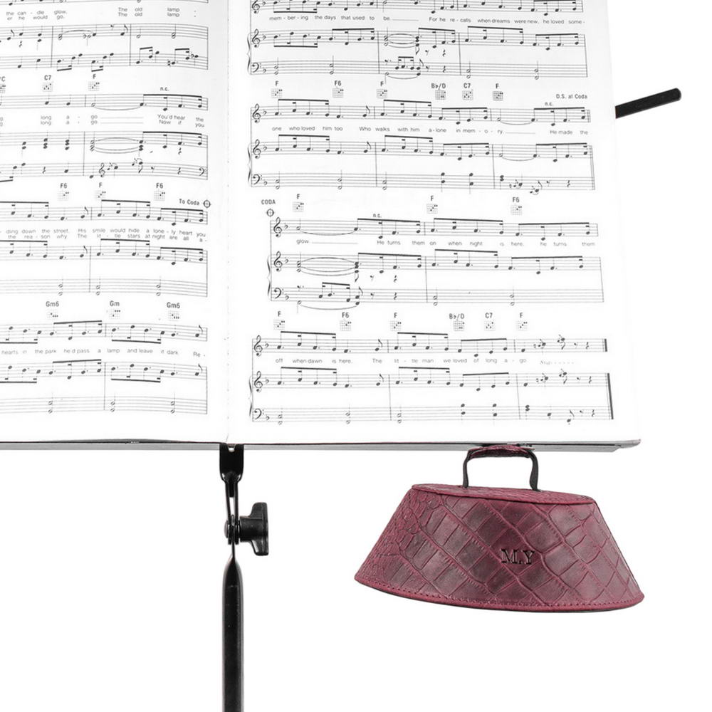 Trombone Magnetic Plunger Mute | Reptile Leather