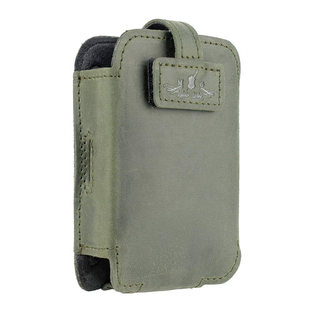 Trombone Wireless Microphone Transmitter Pouch | Crazy Horse Leather