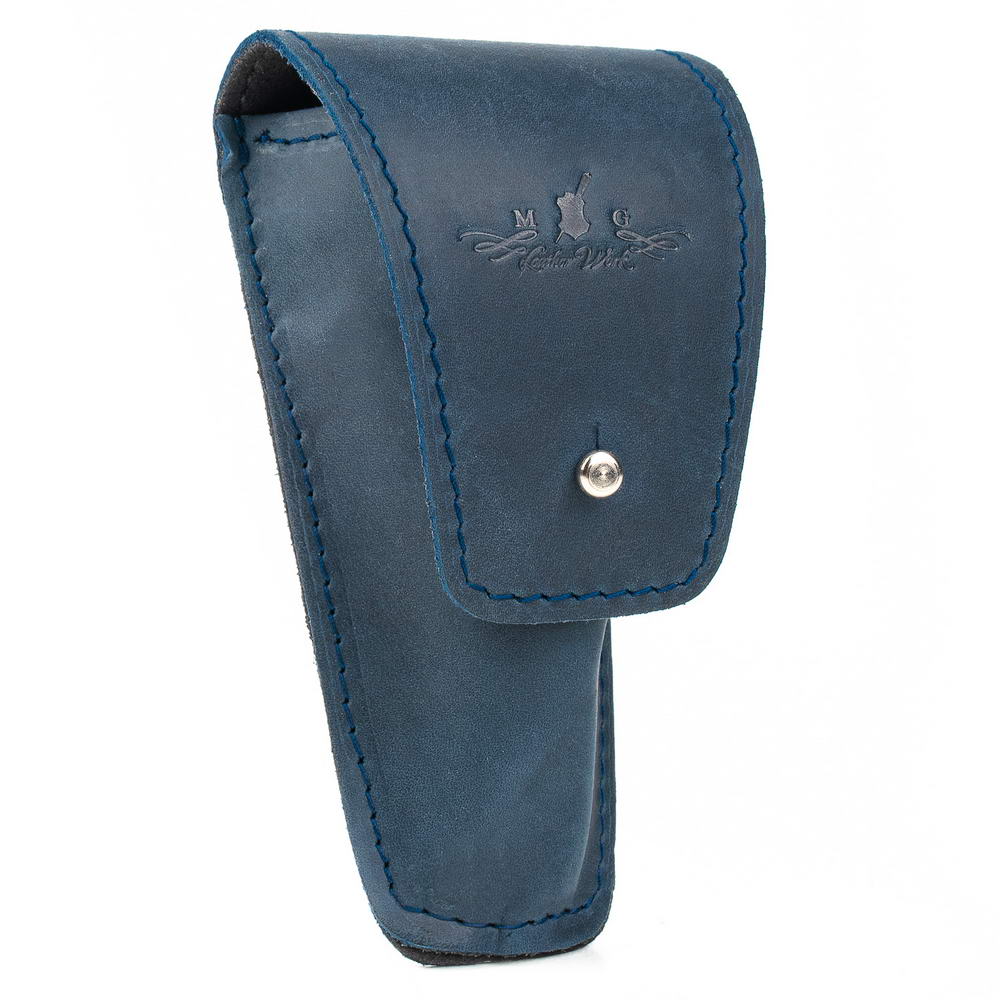 Single Trombone/Euphonium Mouthpiece Pouch | Crazy Horse Leather