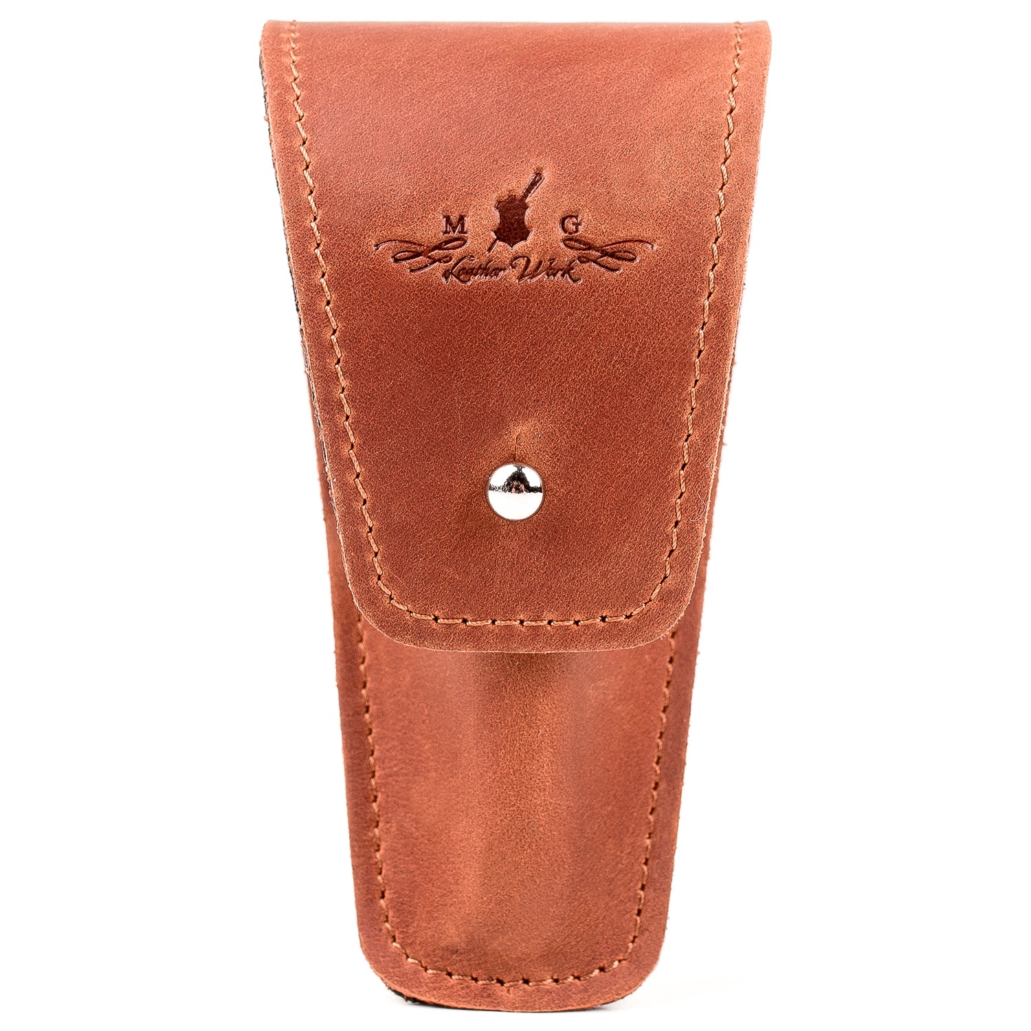 Single Trombone/Euphonium Mouthpiece Pouch | Crazy Horse Leather