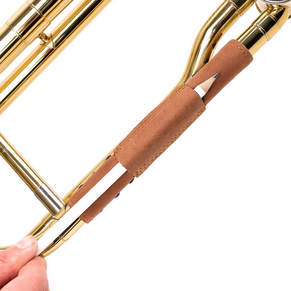 Trombone Hand and Neck Guards | Crazy Horse Leather