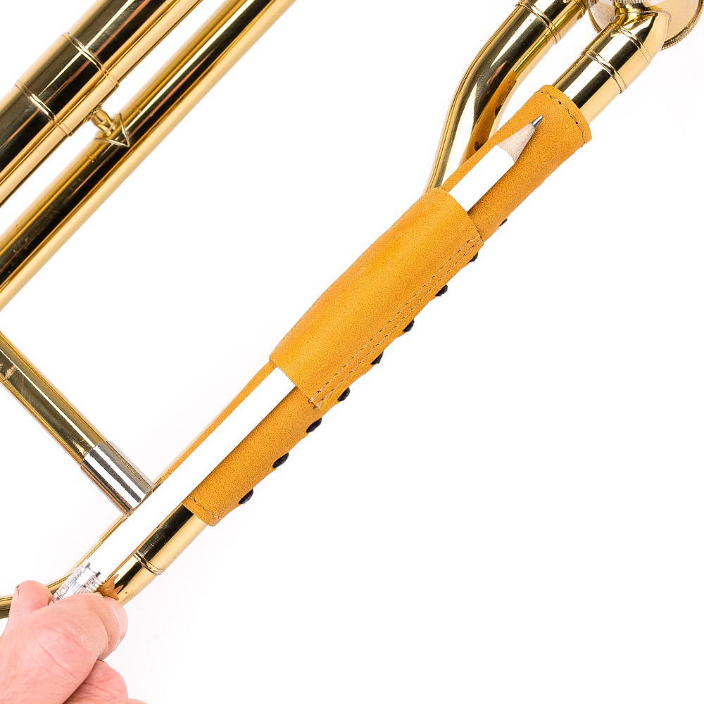 Trombone Hand and Neck Guards | Crazy Horse Leather