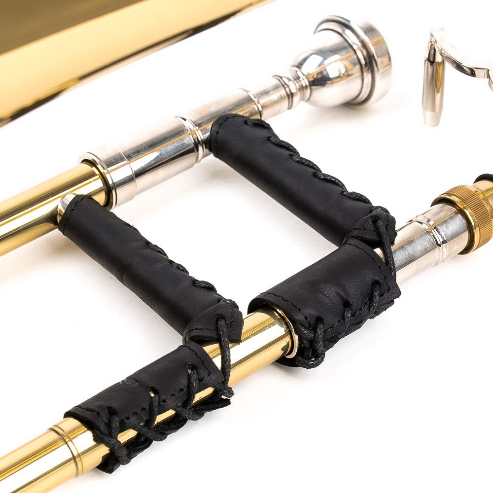 Trombone Hand and Neck Guards | Crazy Horse Leather